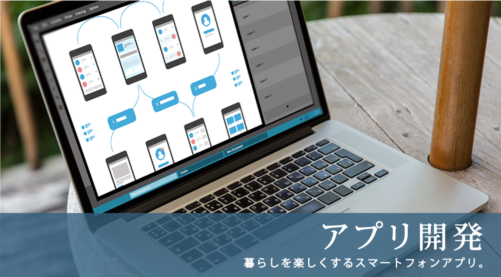 アプリ開発イメージ